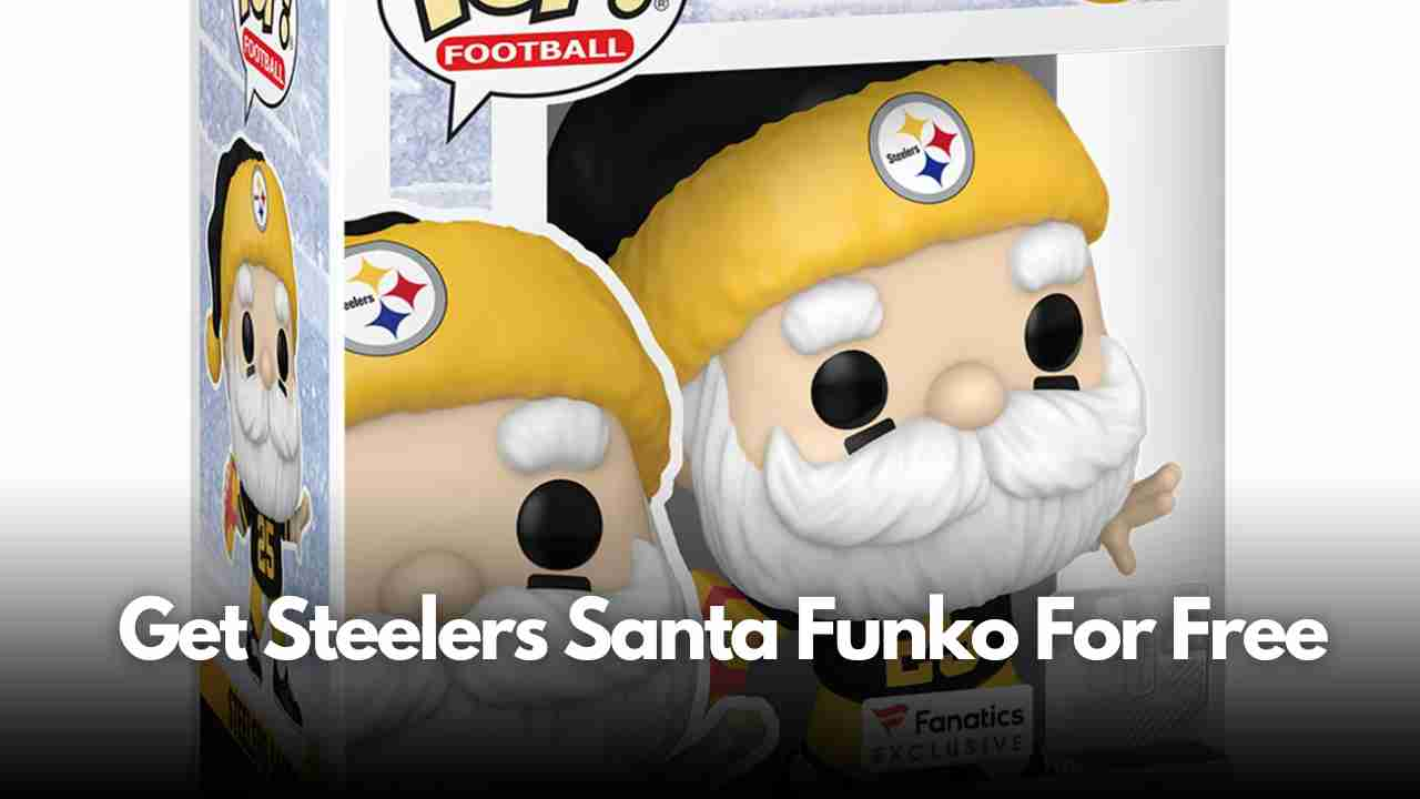 Steelers Santa Funko