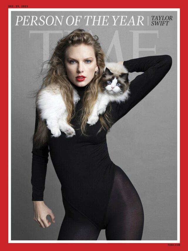 Taylor Swift has been named TIME’s Person of the Year for 2023.