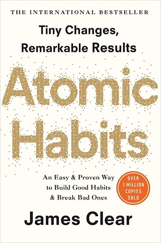 atomic habits- self development book,book
