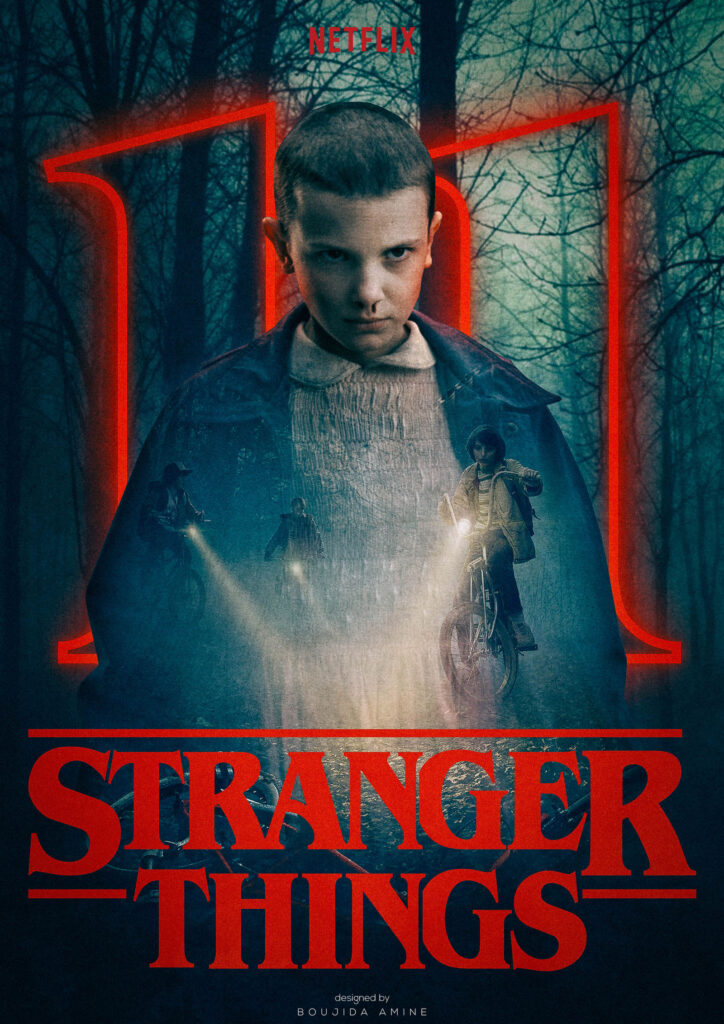 stranger things poster by aminebjd dacuxec fullview